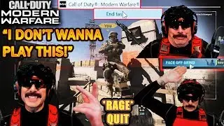 DrDisrespect Returns To COD MW BUT RAGE QUITS New 2V2 Mode!