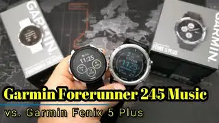 Garmin Forerunner 245 Music vs  Garmin Fenix 5 Plus - Which should you buy?