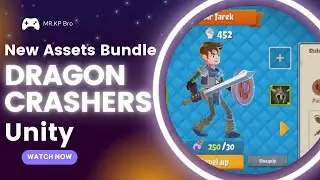 Unity New Dragon Crashers - UI Toolkit Sample project