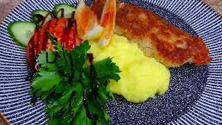 Толстолобик с пюре вкусно,быстро от Ресторан Дома