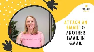 How to attach an email to another email in Gmail