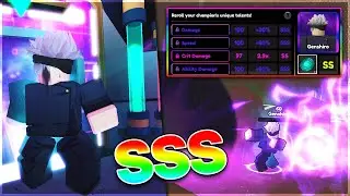 LIMITLESS GOJO *SSS* STAT WILL MAKE YOU OP! Anime Champions Simulator