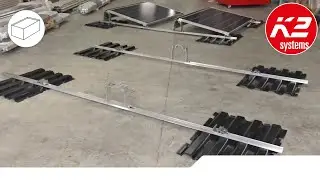 Assembly on PE panels: S- and D-Dome