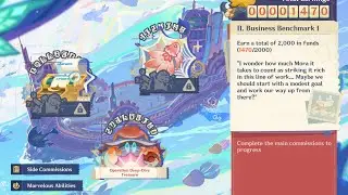 Genshin Impact Luna VIII (6.7) Sunny Summer Fontinalia Event UI