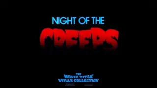 Night of the Creeps (1986) title sequence