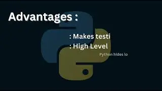 Introduction to python | Advantages of python | Application of python