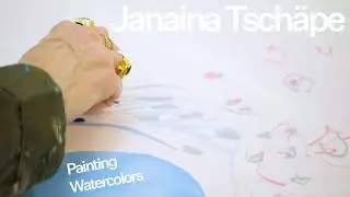 How this artist blends German and Brazilian influences in playful paintings | ArtDrunk Studio Days