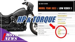 2022 LOW RIDER S 117 FULL SPECS - Improved HP, Torque, Rear Shocks, and MORE!