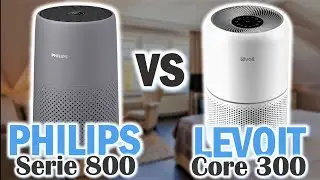 LUFTREINIGER VERGLEICH 2024 | Philips Serie 800 vs. Levoit Core 300