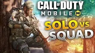 Call of Duty| Solo vs Squad| Amazing Win