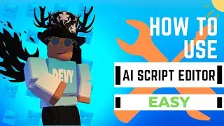 How to use the new AI POWERED SCRIPT EDITOR in Roblox Studio