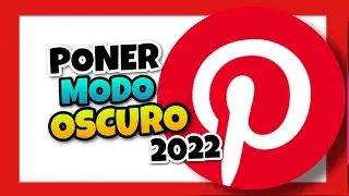 👉 Como PONER el MODO OSCURO en PINTEREST [2022] 🔥