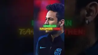 Brazilian talents now vs then 🇧🇷 #football #viral #footballshorts #trending #shorts #neymar