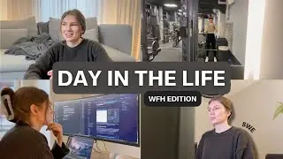 Full Day in the Life as a Software Engineer in Stockholm | WFH Edition & Chats