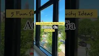 5 Fun Summer Activity Ideas #thingstodo #thingstodoinatlanta #atlanta