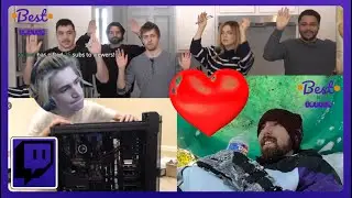 xQc Uses His REAL Voice & Builds A PC | Asmongold Wholesome Moment - Best of Twitch Rewind 2021