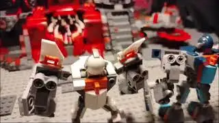 Lego Nexo nights stop motion. School Project.