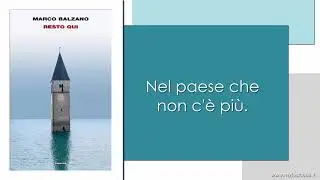 Resto Qui - Marco Balzano - Einaudi Editore