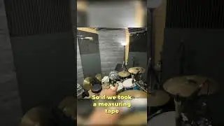 Diagonal Drum Overheads #drumrecording #overheads #spacedpair #diagonaloverheads