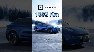 1° Carro Elétrico com 1032Km de Autonomia - Zeekr 001