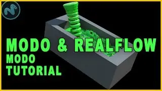 How To Export Realflow Mesh To Modo - 3D VFX Tutorial