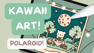 Learn Kawaii Illustration with a Kawaii Polaroid | Procreate Tutorial for Beginners