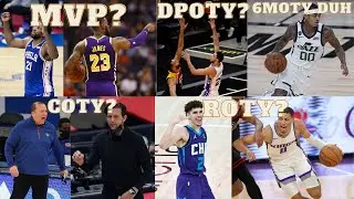 2020-21 NBA Midseason Awards