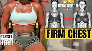 Complete CHEST WORKOUT | Tone, Firm, Lift & Reduce Bra Bulge | 10 Min Dumbbell Perk Up