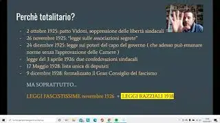 Sintesi sul fascismo 1925-1926