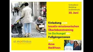 Arno Backhaus Missionarischer Überlebenstraining