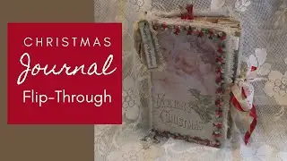 Christmas Journal Flip Through