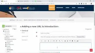 How To Share Google Drive Content on UKMFolio/Moodle LMS