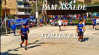 FAM ASALDE VS FORTIN 2-1 | GOALS, FOULS, AND FULL EXPULSION #football #neighborhood #withoutfootb...