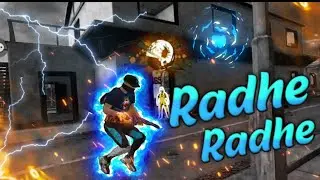 Radhe Radhe  || Free Fire Best  Montage