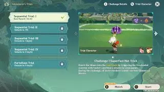 Adventurer Trial Part 1 | Genshin Impact | Gameplay (PC)