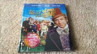 Willy Wonka & The Chocolate Factory Blu-Ray DigiBook Unboxing!