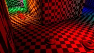 Dynamic light test with lightmaps