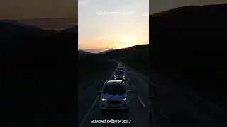 Gün batımında konvoy #dugun #halay govend  #shortvideo #öneçıkar #yedisu #wedding #düğün #oyunhavası