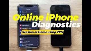 Running FREE iPhone Online Diagnostics via VPN