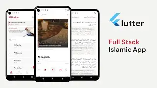 Full Stack Islamic app FLUTTER - UI redesigned