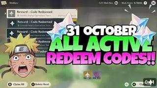 🔥 NEW Genshin Impact Redeem Codes (31 OCT 2025) | Free Primogems + Mora Reward 💎