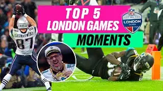 Cooper Kupp's Career Day, Gronk's TD Celebration | Top 5 London Games Moments 🇬🇧 | NFL UK & Ireland