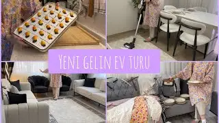 GELİNİMİZİN YENİ EV TURU 🏡 KULLANIŞLI EV DÜZENİ VE DEKORASYONU | EVLENECEKLERE TAVSİYELER |TARİFLER