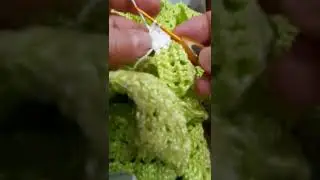 🧶Мой способ соединения деталей в вязаном платье