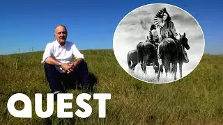 Tony Robinson Visits The Site Of The Wounded Knee Massacre | Tony Robinson's Wild West