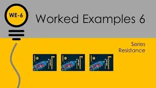 Electrotechnology Course Notes Worked Examples 6 Series Resistors