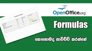 Open Office Writer Formulas