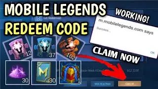 ML REDEEM CODE STILL WORKING UNTIL NOW SEPTEMBER 14, 2020 | MOBILE LEGENDS