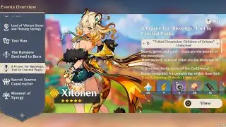 New 🥰xilonen is on the game play with xilonen in #genshinimpact