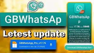 GB WhatsApp Ban ( Fixed ) Hai -- Iss Wale Version Mai | Letest Update